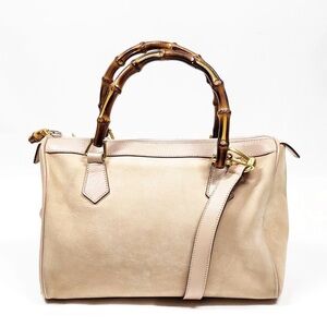 GUCCI Bamboo Mini Boston Bag